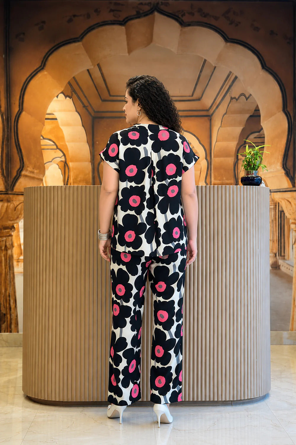 Noir Bloom Luxe Co-Ord Set