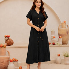 Midi Dress -Black