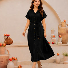 Midi Dress -Black