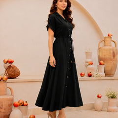 Midi Dress -Black