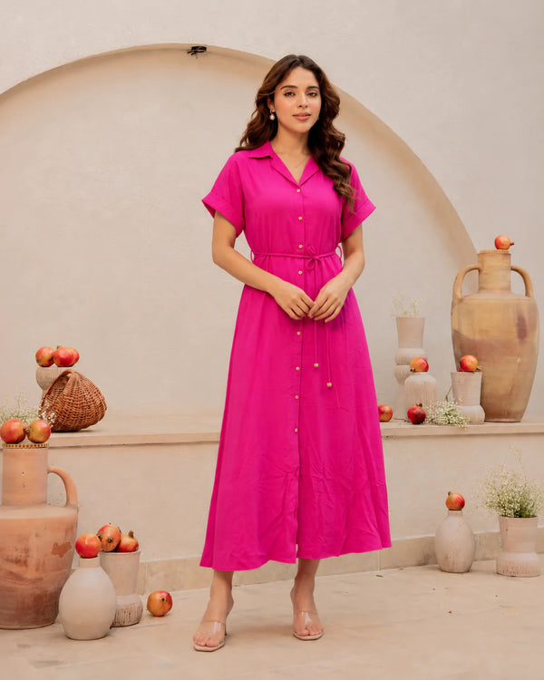 Stylish Everyday Wear Long Midi