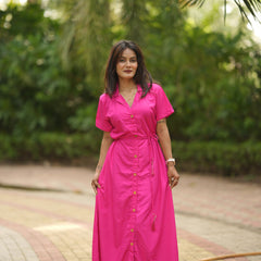 Stylish Everyday Wear Long Midi