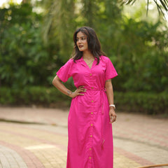 Stylish Everyday Wear Long Midi