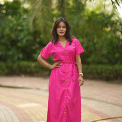 Stylish Everyday Wear Long Midi