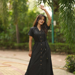 Stylish Everyday Wear Long Midi