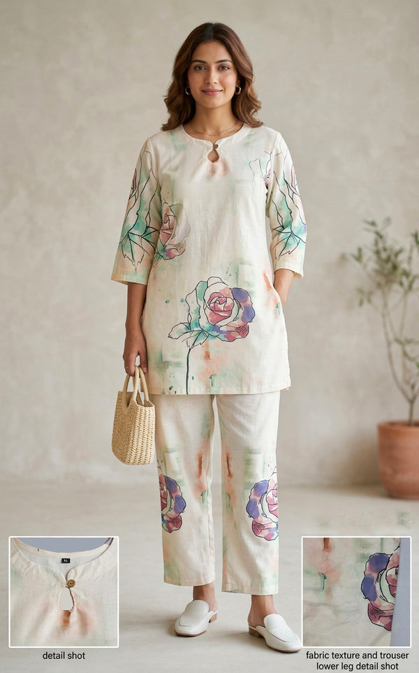 Floral Co-Ord Set for Women