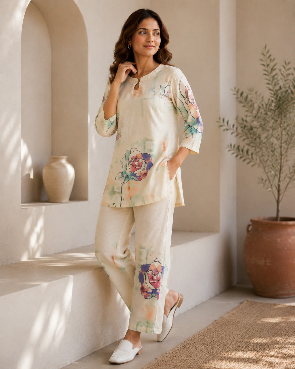 Floral Co-Ord Set for Women