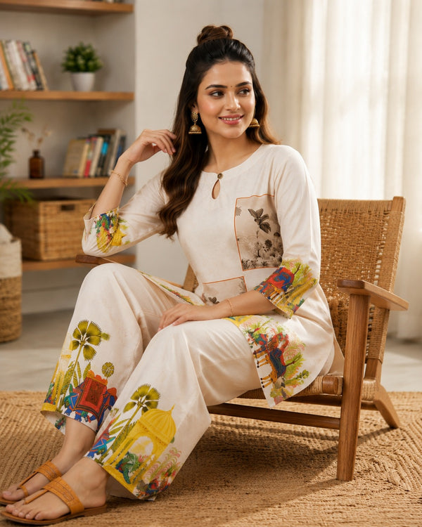 Heritage Print Co-Ord Set