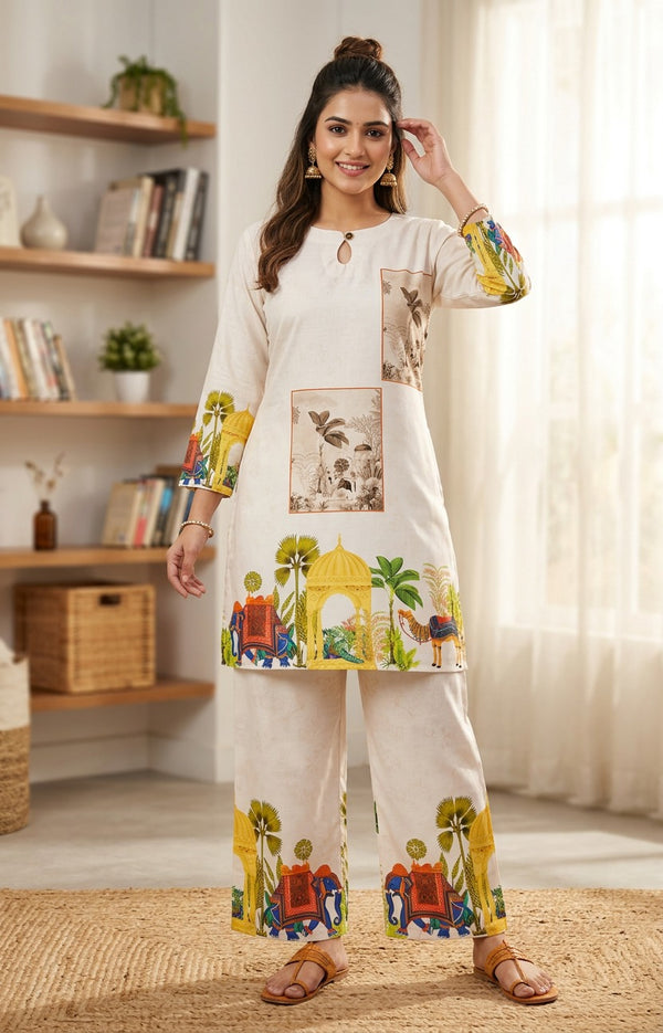 Heritage Print Co-Ord Set