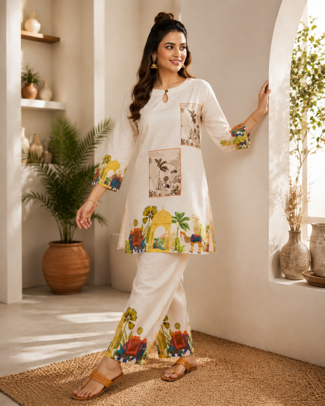 Heritage Print Co-Ord Set