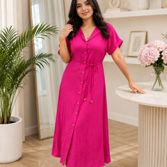 Women Rayon Maxi Dress – Soft Casual Wear