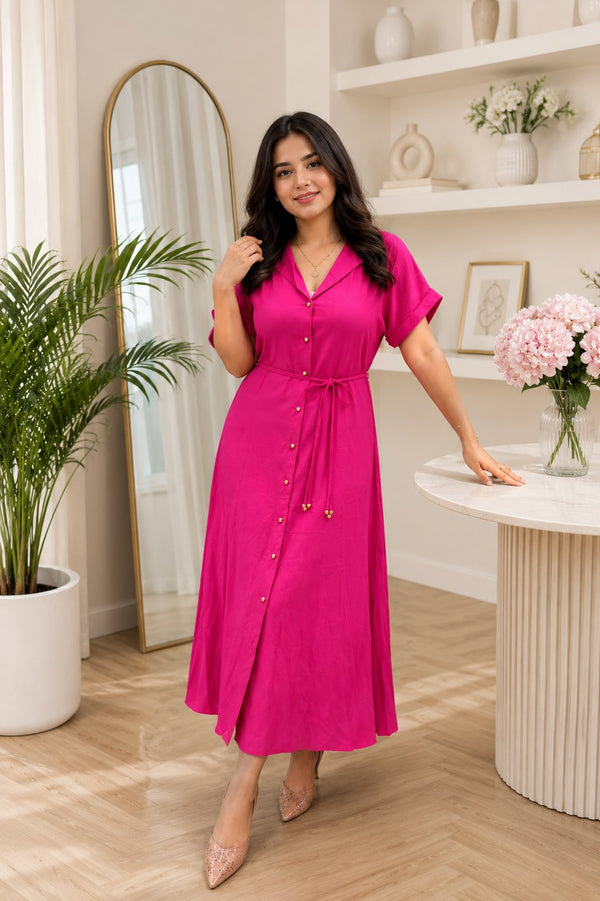 Women Rayon Maxi Dress – Soft Casual Wear