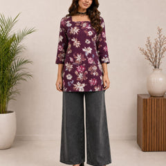 Office Wear Tunic Set Combo ( 4 Pieces)