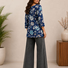 Office Wear Tunic Set Combo ( 4 Pieces)