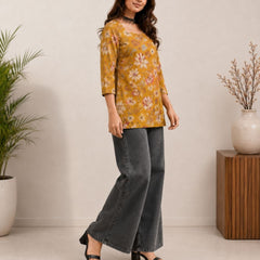 Office Wear Tunic Set Combo ( 4 Pieces)