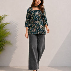 Office Wear Tunic Set Combo ( 4 Pieces)